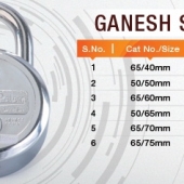 Pad Lock- Ganesh Series