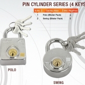 Pad Lock- Pin Cylinder Series